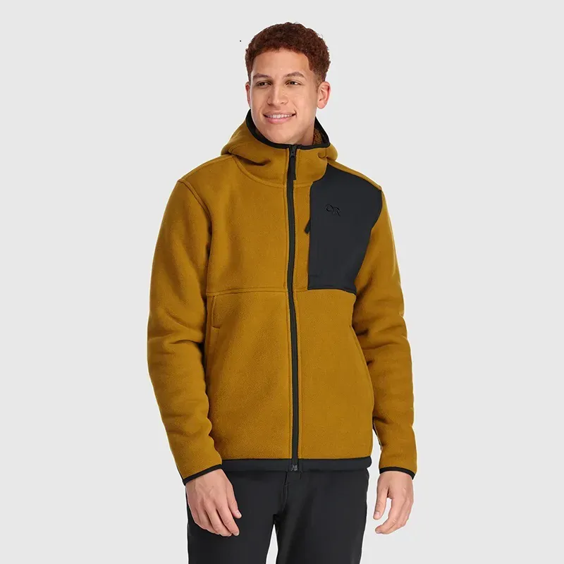Outdoor Research Mens Juneau Fleece Hoodie Tapenade